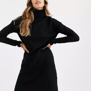 Vero Moda Knit Roll Neck Dress